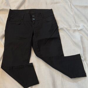 Kut From the Kloth black crop pants size 2 with pockets